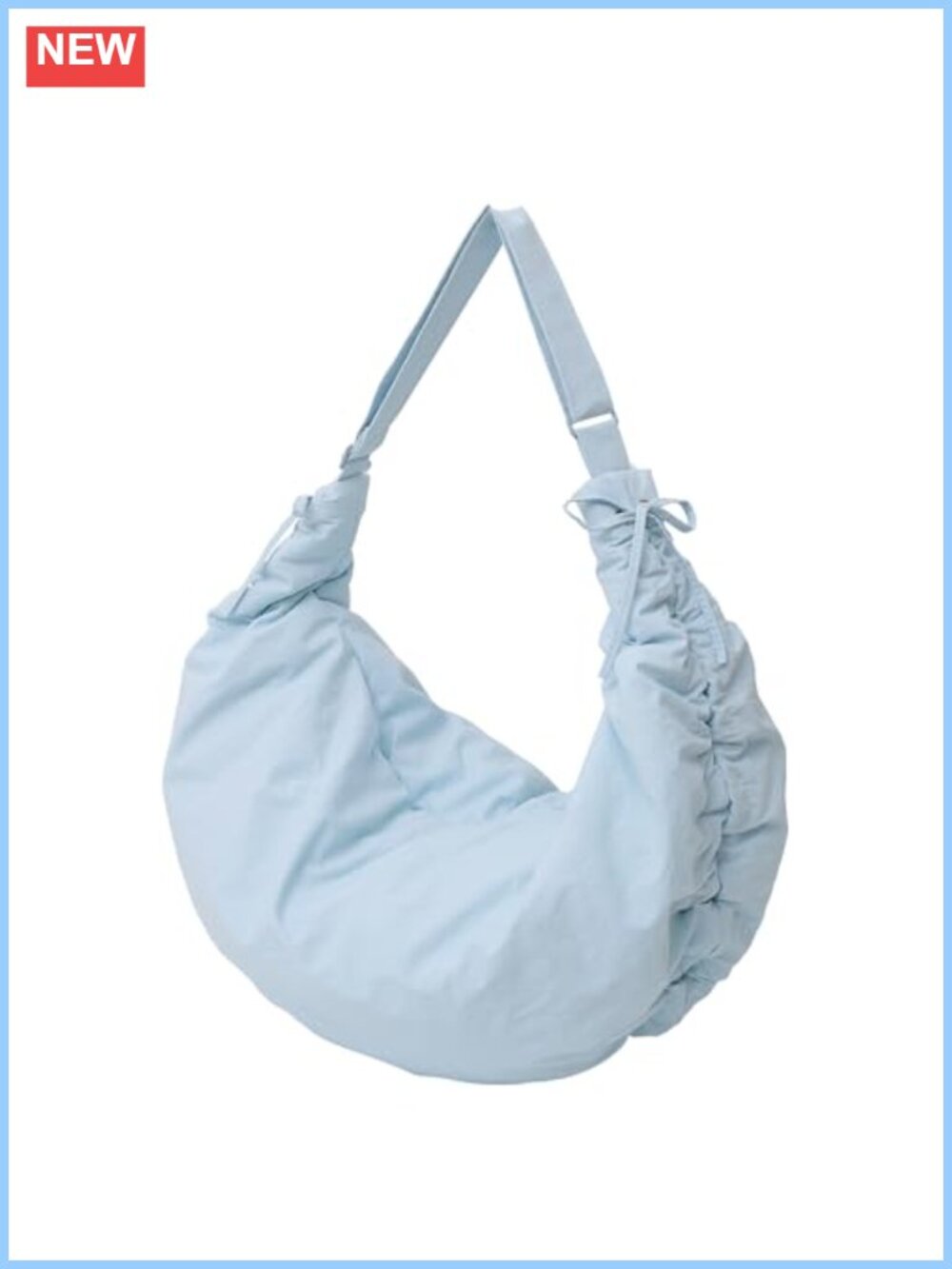 Nylon Puffer Tote Bag Oversized Soft Down Cotton Padding Crossbody Shoulder Bag